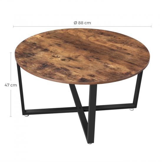 wooden corner tea table for sofa side