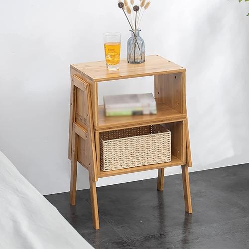 Bedside Table with a Open Shelf